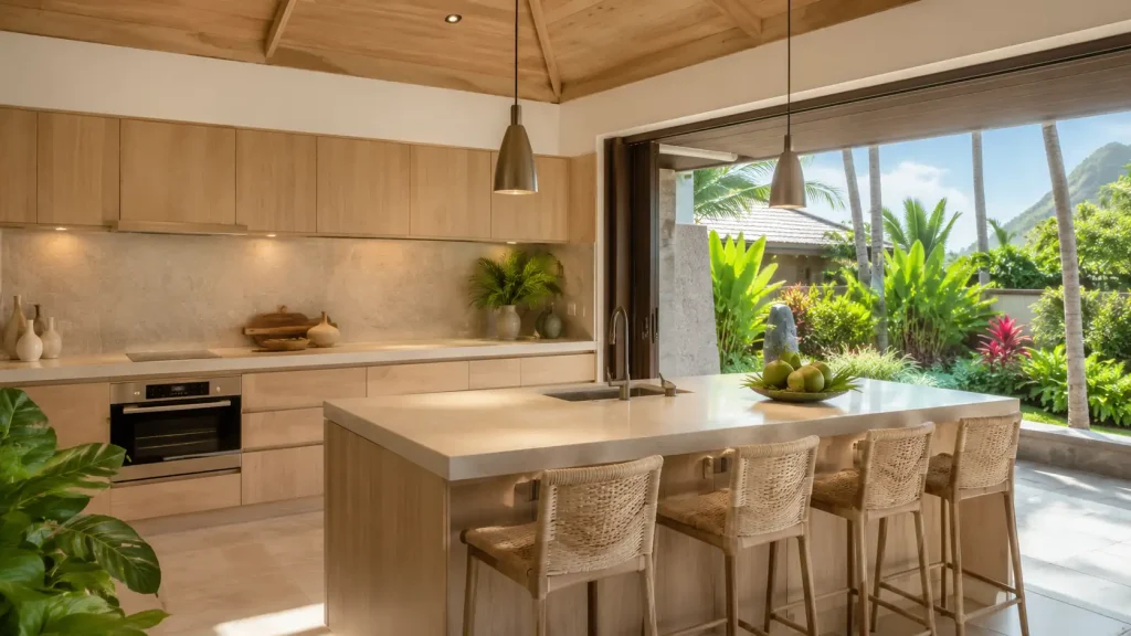 Ambiance Moorea — CUISINE CLAIRE ET NATURELLE — exemple du catalogue