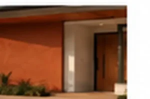 Terracotta — PORTE D’ENTRÉE — PDE-05 — Bois miel
