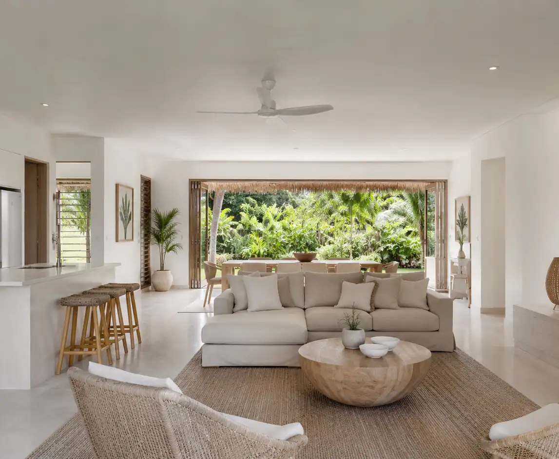 Ambiance Tetiaroa — SÉJOUR — MINIMALISME RESORT — exemple du catalogue